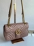 Imagem do BOLSA GUCCI GG MARMONT MATELASSE NUDE ROSE PEQUENA