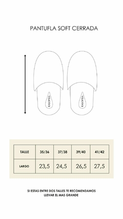 Pantufla Soft Cerrada Animal print - comprar online