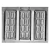 MOLDE PARA CHOCOLATE TABLETAS CHICAS 8 CELDAS - 3 cav