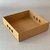 BANDEJA KRAFT 25 (25X25X7 CM)