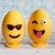 Set 2 Moldes Para Chocolate Huevo Emoji Nº 2 10 cm Parpen® - comprar online