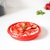 MOLDE DE SILICONA PARA MINI TARTA ROJO - comprar online