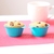 PIROTINES DE SILICONA PARA MUFFINS TURQUESA Pack 4 un - comprar online