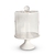 Base Blanca con Campana Cristal