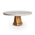 Plato Posa Torta Elevado Marmol y Acacia 24x12 cm - Nonfork® - comprar online
