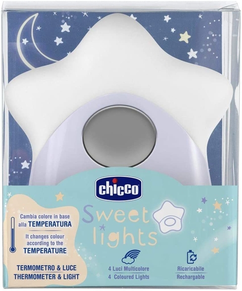 STAR LUZ NOTURNA COM TERMOMETRO - CHICCO