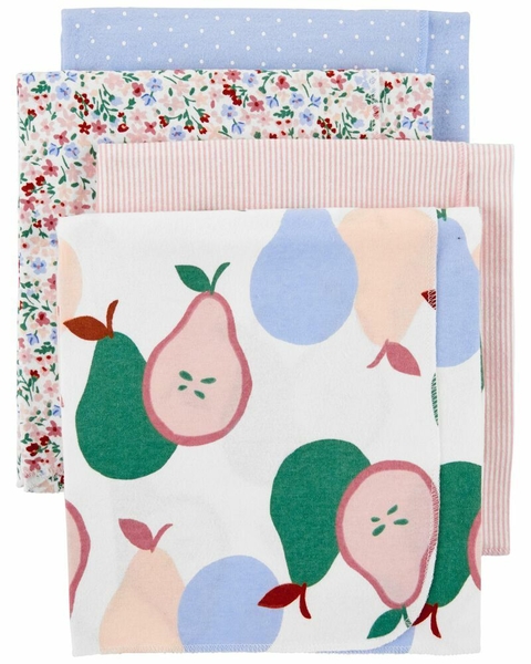 Kit Swaddle (Cueiro) Carter's Pear - 4 peças