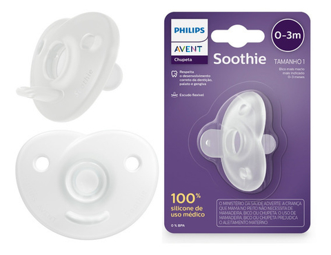 CHUPETA SOOTHIE NEUTRA 0-3 MESES AVENT