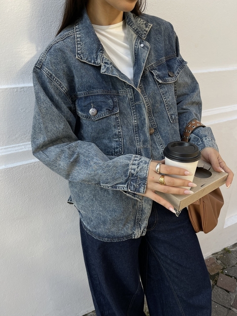CAMISA DENIM UNISEX ÓXIDO - comprar online