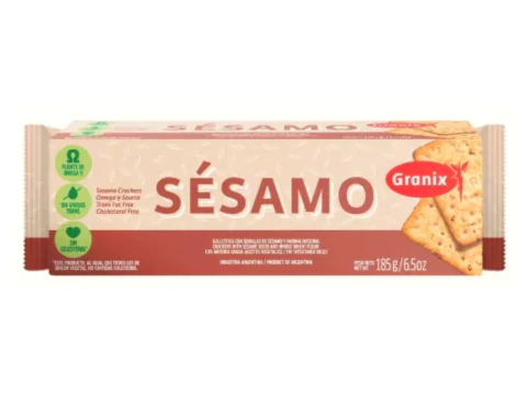 Galletitas integrales con sésamo "Granix"