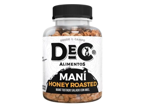 Mani tostado con miel 220g "Dec"