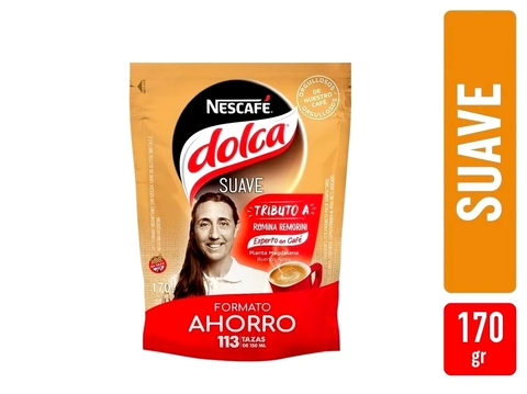 CAFE DOLCA SUAVE ECONOMICO 170G "NESCAFE" - comprar online