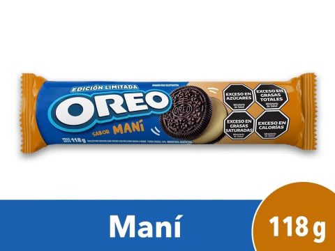 Oreo de Maní Parve Pat Israel 118g