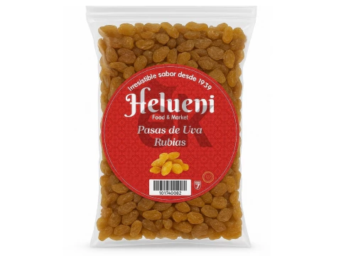 Pasas de uva rubias 250g "Helueni" - comprar online