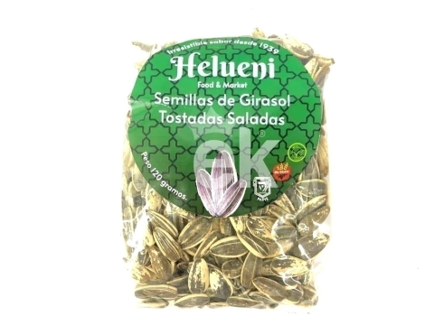 Semillas de girasol tostadas saladas 120g "Helueni"