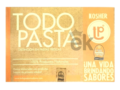 Ravioles de Ricota y Queso Parmesano "Todo Pasta"