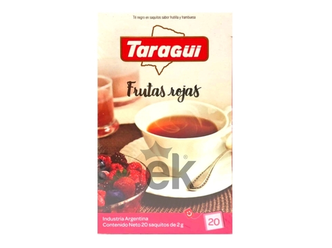 Te de frutos rojos 20u "Taragui"