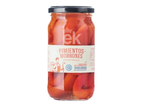 Pimientos morrones pelados "Alcaraz"