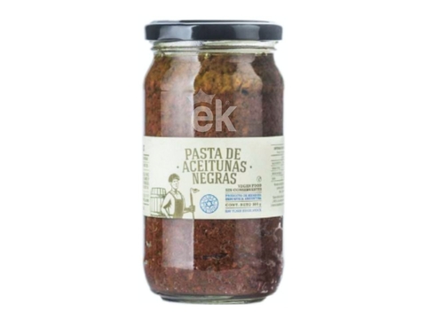 Pasta de aceitunas negras 300g "Alcaraz"