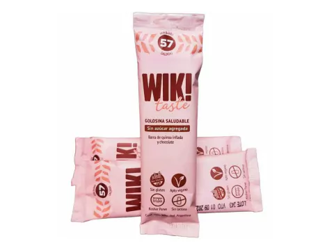 Barrita saludable de quinoa y chocolate "Wik Taste"