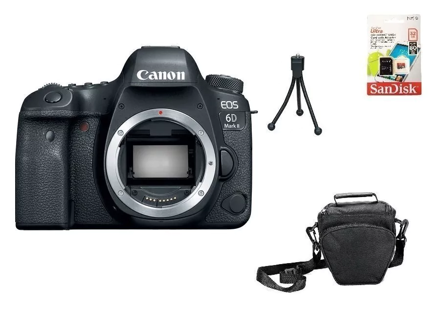 Canon 6D Mark II (corpo) Fullframe | Pixel Equipamentos Fotográficos