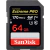 SD Sandisk Extreme Pro 64GB 170MB/s classe 10
