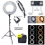 Iluminador LED Ring Light Easy RL18 com Tripé (2,10m) Acessórios Smartphone