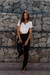 Imagen de PANTALON SASTRERO SANURY NEGRO