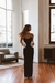VESTIDO CLAUDINE NEGRO ( strass negro) - BeandBe