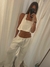 TOP ELBA CORTO OFF WHITE