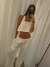TOP ELBA CORTO OFF WHITE - comprar online