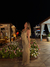 VESTIDO OLBIA GOLDEN (metallic dress) - BeandBe
