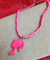 Colar miçangas Barbie all pink - comprar online