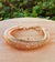 Pulseira mola dourada