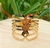 Bracelete dourado - lsn ls