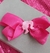 Presilha laço Barbie - rosa médio