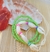 Trio de pulseiras búzios + miçangas verde