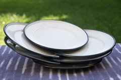 Platos enlozados 23cm. X 6 unidades - comprar online