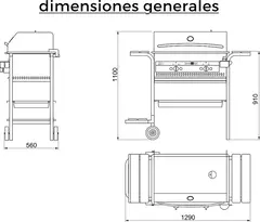 Parrilla ISI Dual Parrilla & Horno - Parri Store