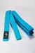 MATSU OBI - Faixa Azul Claro Premium (Algodão) | Premium Light Blue Belt (Cotton) na internet