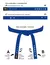 MATSU STANDARD - Faixa Azul (Algodão) | Standard Blue Belt (Cotton) na internet