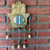 Colgante Mano Hamsa con Espejo