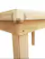 Juego de Comedor de Mesa de 200x80 + 10 Sillas Hindu Rectas en Pino - OHVENTAS | Fabricante de muebles en Pino 