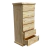 Cajonera Chifonier 6 Cajon Macizo Pino Sin Perillas Ohventas