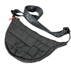 Bandolera Puffer Negra