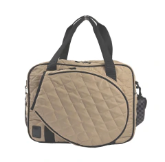 Bolso Match Rombos Camel