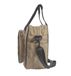 Imagen de Bolso Match Rombos Camel