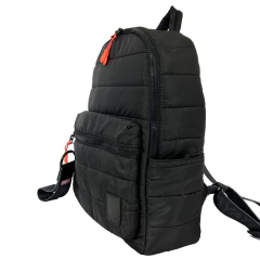 Mochila Trip Puffer Negra en internet
