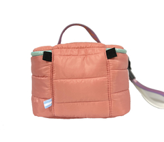 Imagen de Porta cosméticos/ Lunchera Puffer Salmón