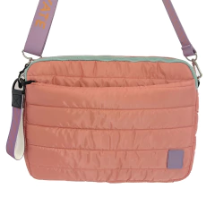 Porta Notebook Puffer Salmón 13" - comprar online